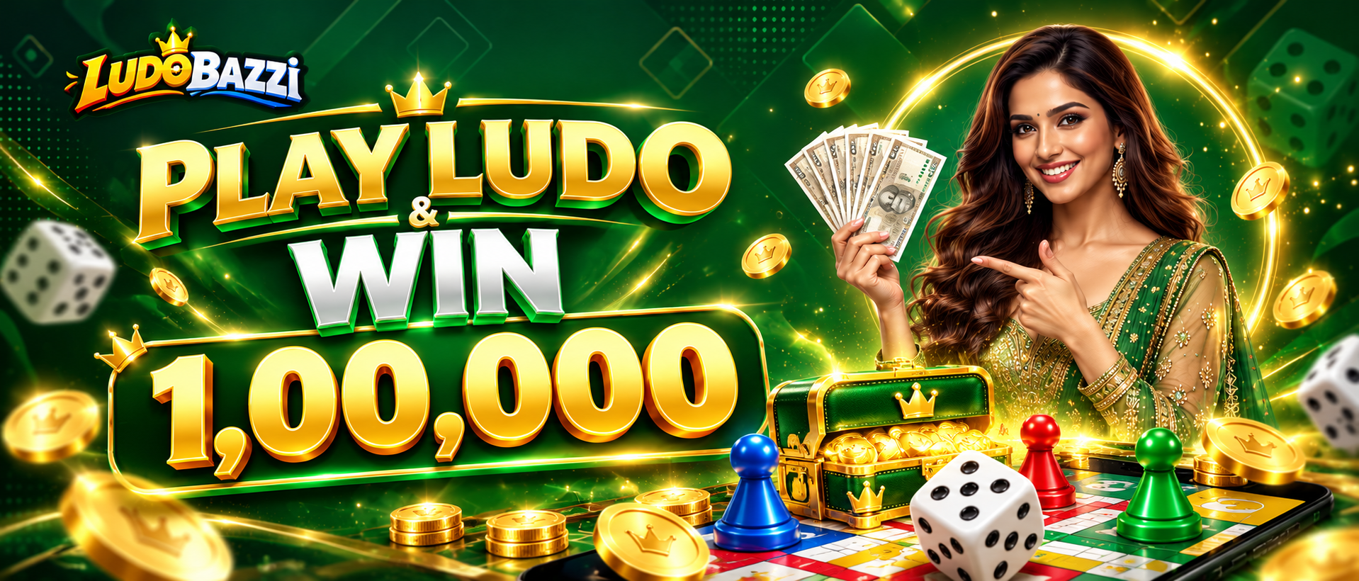 WIN UP TO ₹1,00,000 CASH DAILY